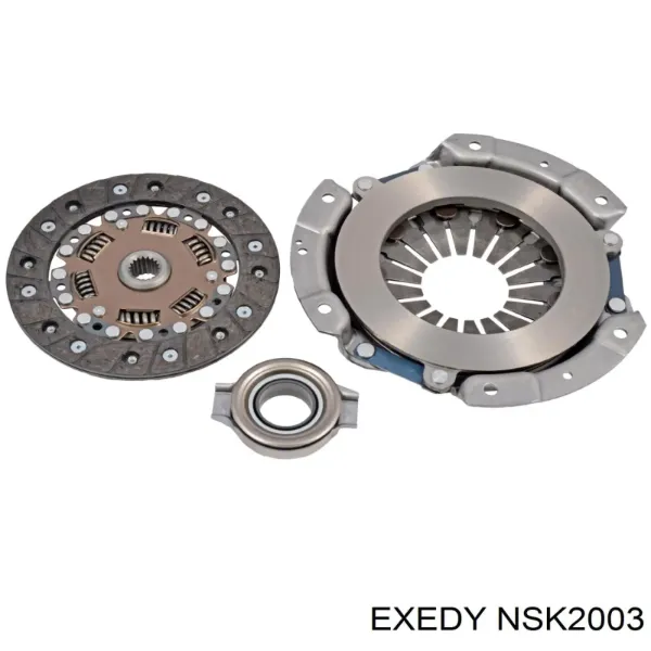 Комплект зчеплення (3 частини) Exedy NSK2003 ціна, від