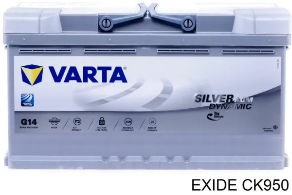 CK950 Exide Акумуляторна батарея, АКБ