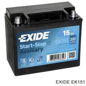 Акумуляторна батарея, АКБ EK151 EXIDE
