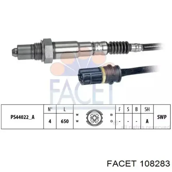 Лямбда датчик кисню Renault (RVI) 8200036544 ціна, від