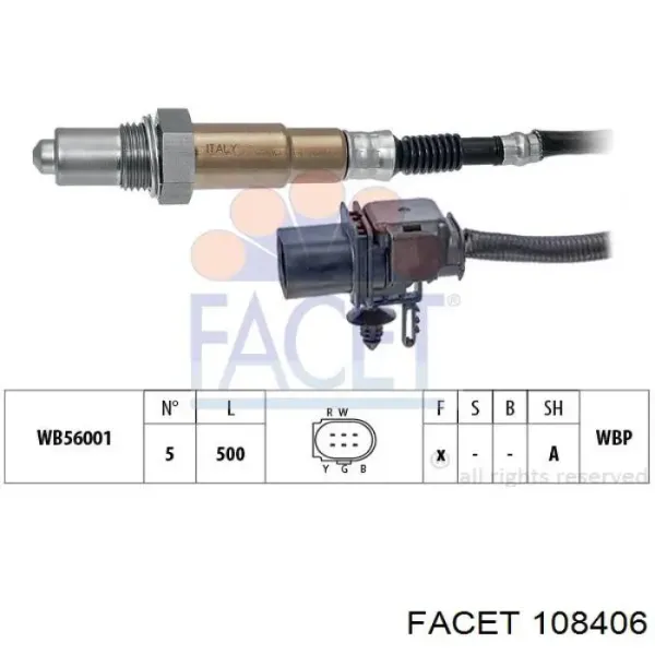 Лямбда-зонд OSM152 Magneti Marelli