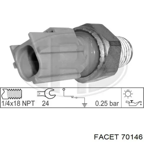 Датчик тиску масла SW6900 Ford