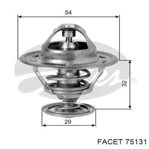 Датчик включення вентилятора 1957 Vernet
