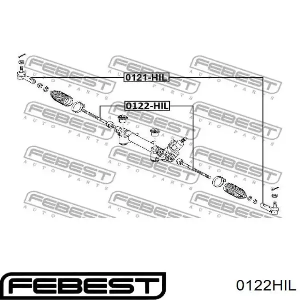 Рульова тяга Q0380755 Q-fix