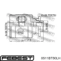 ШРКШ внутрішній, передній, лівий FEBEST 0511BT50LH
