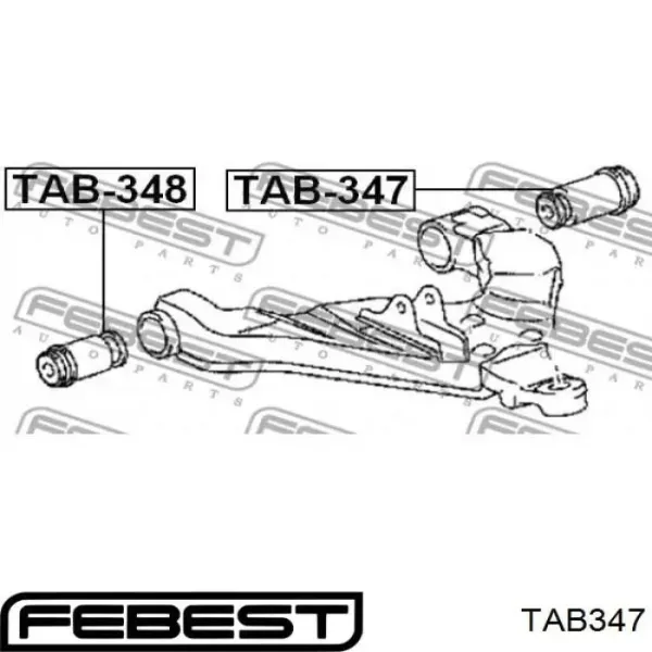 Сайлентблок переднього важеля 4806126060 Toyota