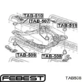 Сайлентблок передній балки/підрамника FEBEST TAB508