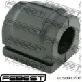 Втулка переднього стабілізатора FEBEST VLSBXC70F