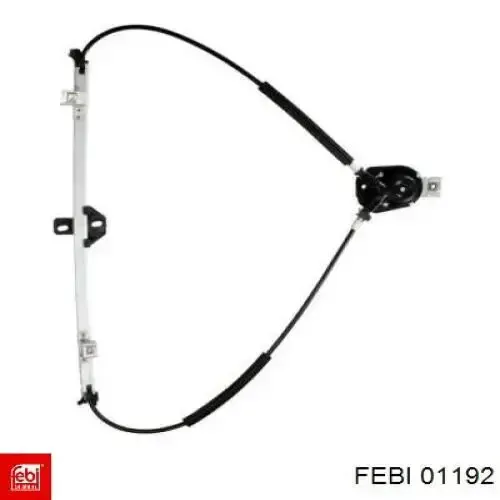 Механізм склопідіймача двері передньої, правої 01192 Febi