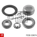 Підшипник маточини задньої FEBI 03674 Підшипник маточини задньої FEBI 03674