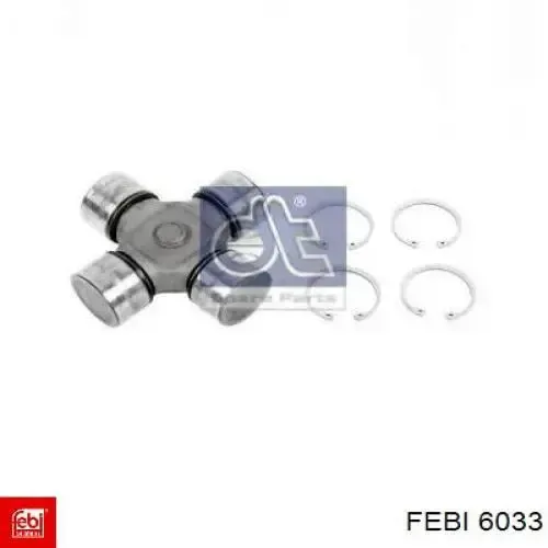 Датчик тиску масла 6033 Febi