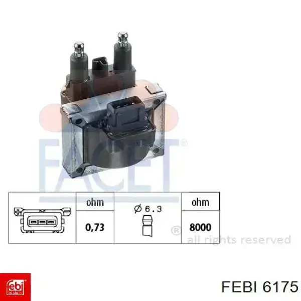 Купити 6175 Febi Пильник шарніра приводу
