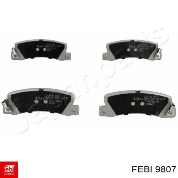 Важіль задньої підвіски нижній, лівий/правий 9807 Febi