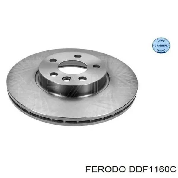 Гальмівні диски передні DDF1160C Ferodo
