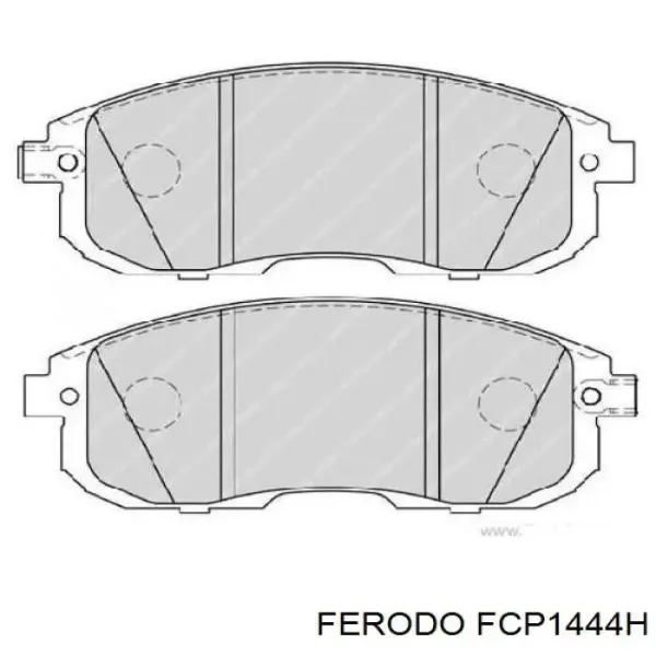 Передні тормозні колодки FCP1444H Ferodo