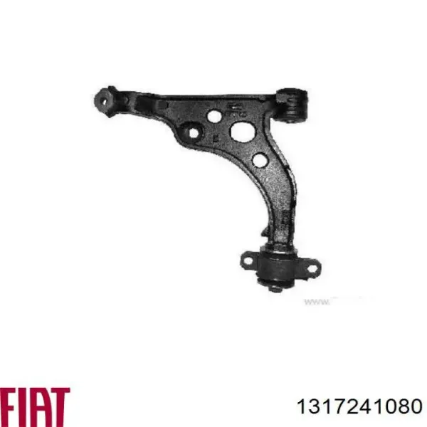 Важіль передньої підвіски нижній, правий 1317241080 Fiat/Alfa/Lancia