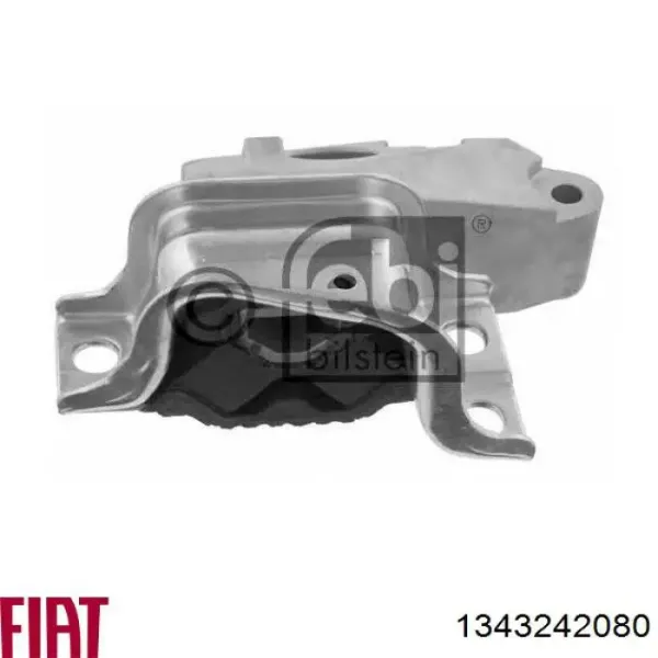 Подушка (опора) двигуна, права 1343242080 Fiat/Alfa/Lancia