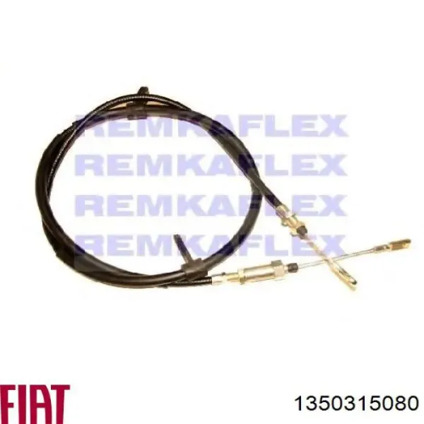Трос ручного гальма передній 1350315080 Fiat/Alfa/Lancia
