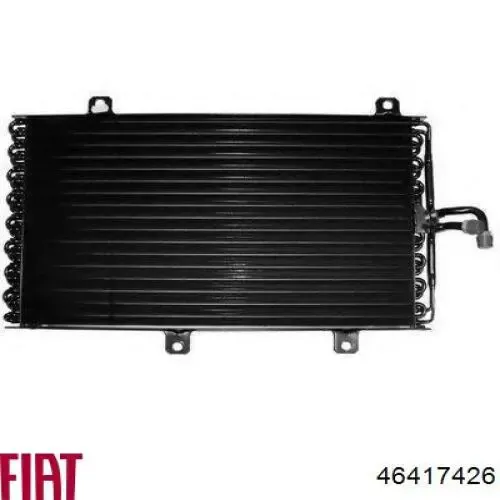 Радіатор кондиціонера 46417426 Fiat/Alfa/Lancia