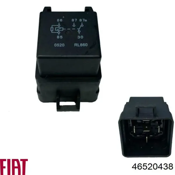 Реле вентилятора Fiat Ducato II