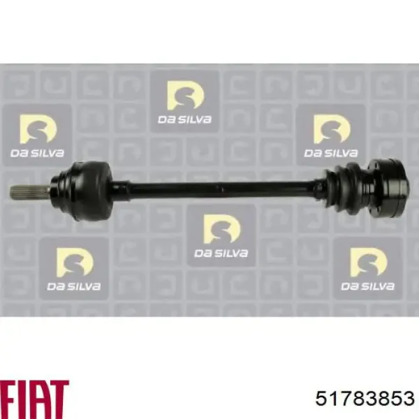 Ліва піввісь 51783853 Fiat/Alfa/Lancia
