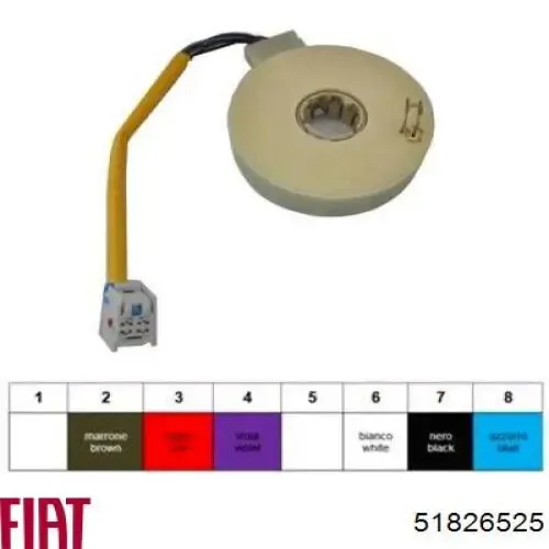 Рульова колонка 51826525 Fiat/Alfa/Lancia