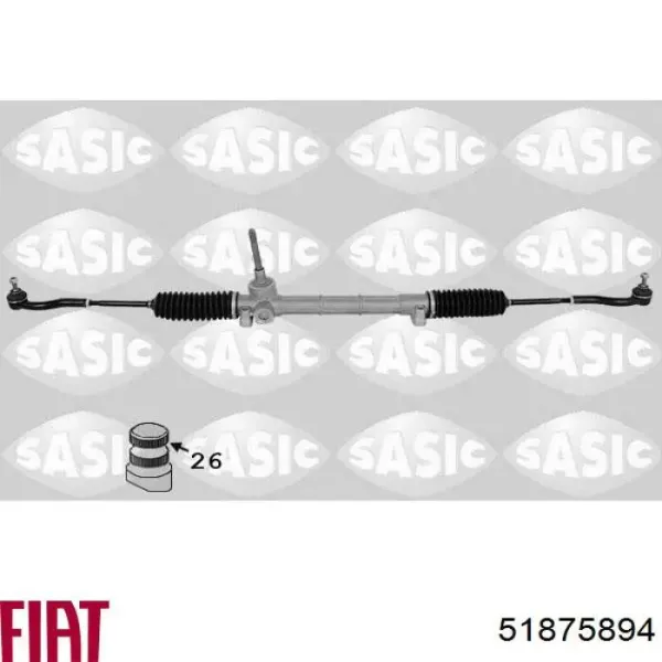 Рульова рейка 51875894 Fiat/Alfa/Lancia