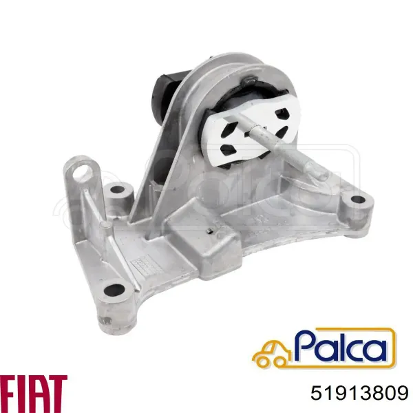 Подушка (опора) двигуна, права 51913809 Fiat/Alfa/Lancia