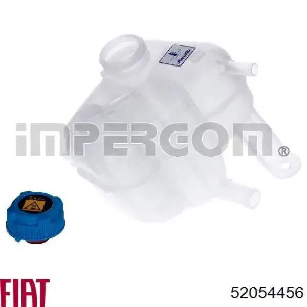 Бачок системи охолодження 52054456 Fiat/Alfa/Lancia