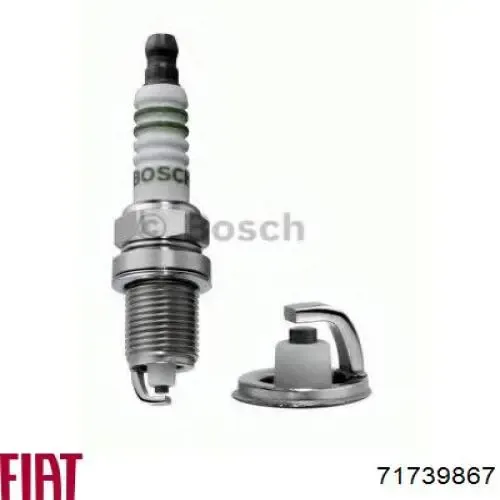 Свічки запалювання 71739867 Fiat/Alfa/Lancia