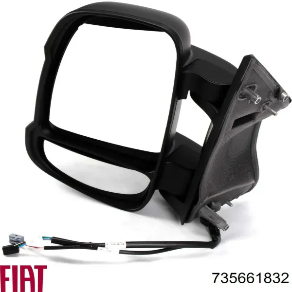 Корпус дзеркала заднього виду, лівого 735661832 Fiat/Alfa/Lancia