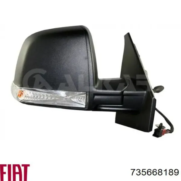 Дзеркало праве 735668189 Fiat/Alfa/Lancia