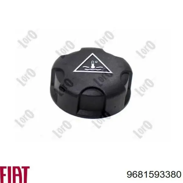 Кришка розширювального бачка 9681593380 Fiat/Alfa/Lancia
