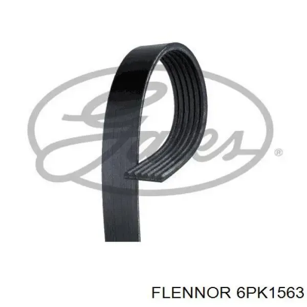 Ремінь генератора 6PK1563 Flennor