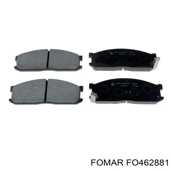 Передні тормозні колодки 986494314 Bosch