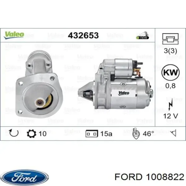 Стартер 86AB11000HA Ford