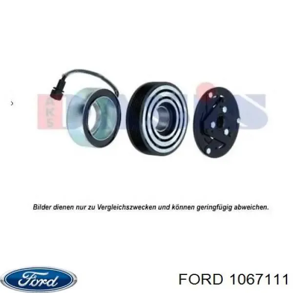 Компресор кондиціонера 1067111 Ford