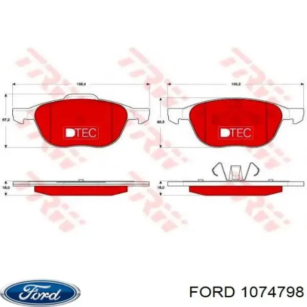  Рамка радіатора Ford Mondeo 1