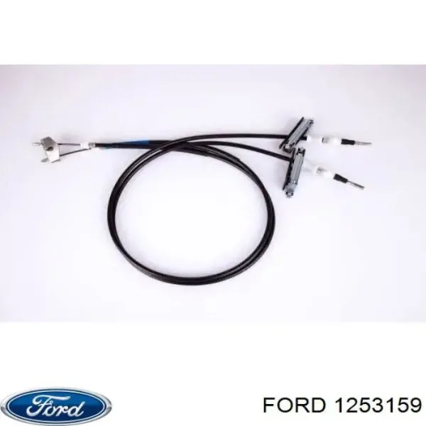 1253159 Ford Трос ручного гальма задній, правий/лівий