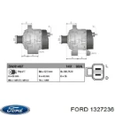 Прокладка вакуумного насосу FORD 1327236