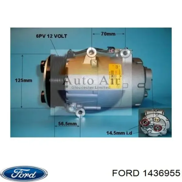 Насос кондиціонера Ford 1436955