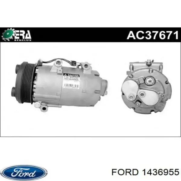 Компресор кондиціонера 1436955 Ford