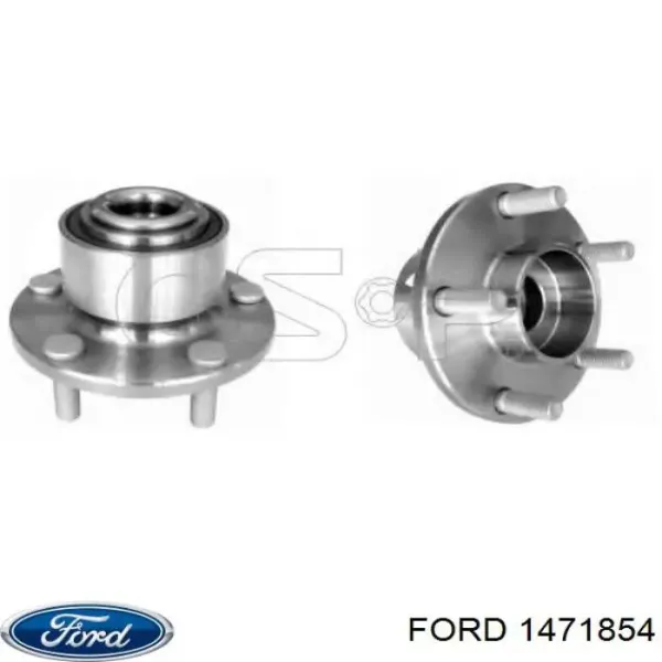 Передня маточина 1471854 Ford