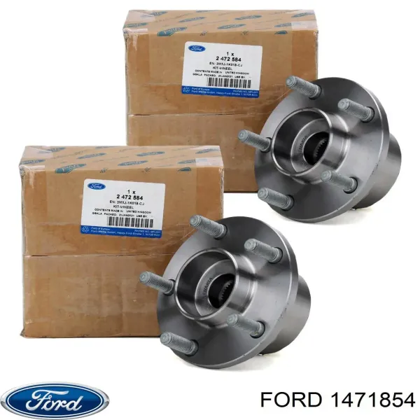 Маточина переднього колеса Ford 1471854