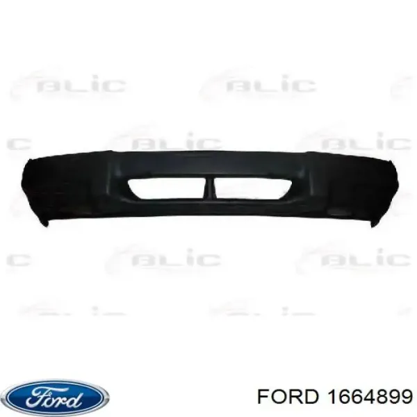 Бампер передній в зборі на Ford Sierra II GBG, GB4