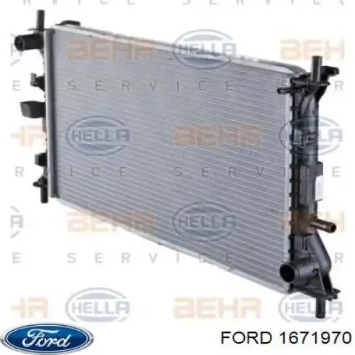 Радіатор основний Ford 1671970 ціна, від