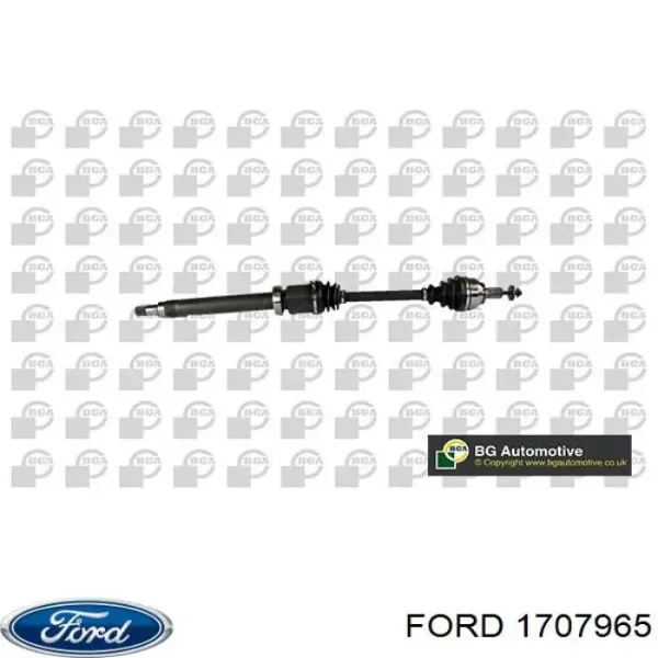 Піввісь задня, права 9M513B436BB Ford