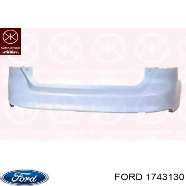 Задній бампер 1743130 Ford