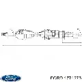 Піввісь права Ford Transit V363