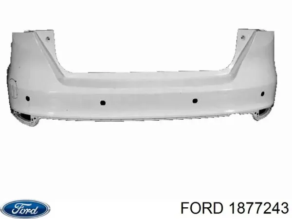 Задній бампер 1877243 Ford